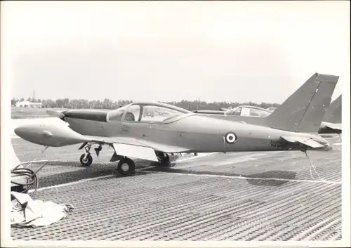 Foto Italienisches Militärflugzeug, Aermacchi SF 260