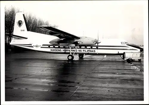 Foto Philippinisches Militärflugzeug, Hukbong Himpapawid ng Pilipinas, Fokker F 27