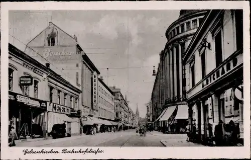 Ak Gelsenkirchen im Ruhrgebiet, Bahnhofstraße, Magazin, Geschäft von A. Richard