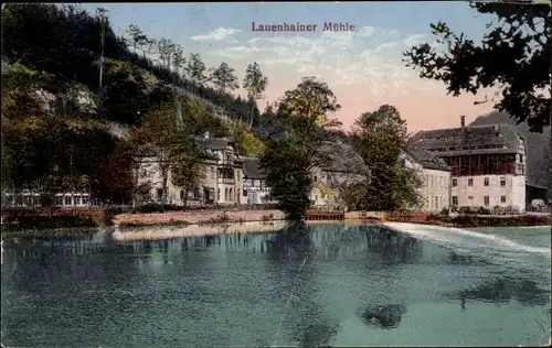 Ak Lauenhain Mittweida in Sachsen, Lauenhainer Mühle