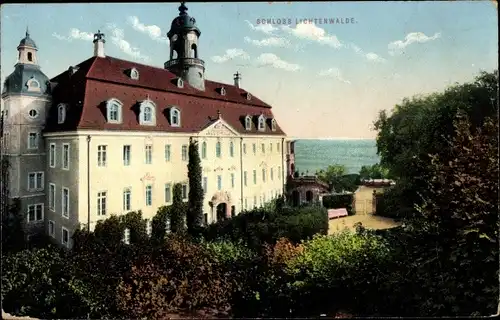 Ak Lichtenwalde Niederwiesa Sachsen, Schloss Lichtenwalde