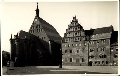 Foto Ak Freiberg in Sachsen, Dom, Untermarkt