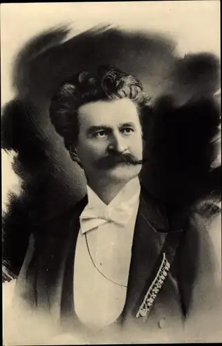 Ak Komponist Johann Strauss Junior, Portrait