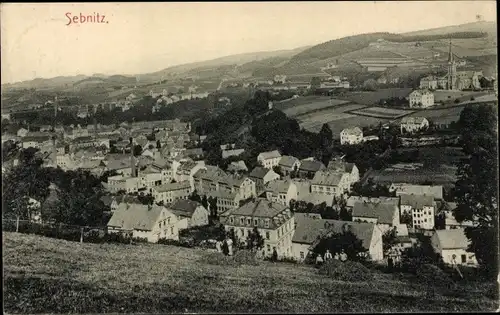 Ak Sebnitz Sächsische Schweiz, Panorama