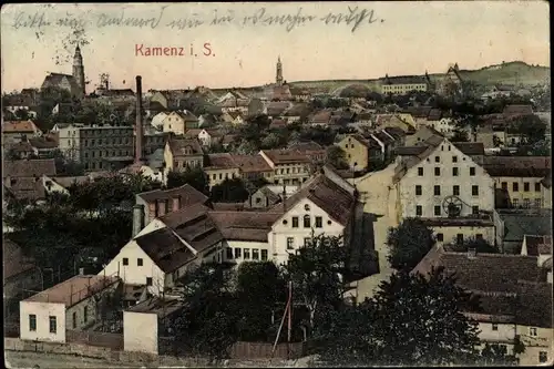 Ak Kamenz Sachsen, Panorama