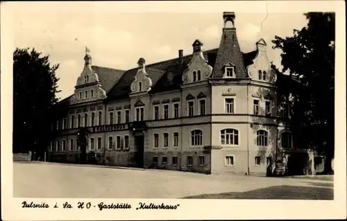 Ak Pulsnitz Sachsen, HO Gaststätte Kulturhaus