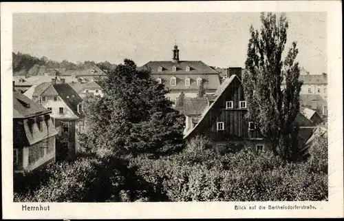 Ak Herrnhut in Sachsen, Berthelsdorferstraße, Kirchensaal der Brüdergemeine