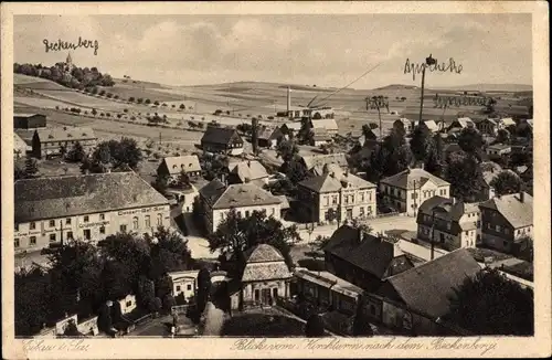 Ak Eibau Kottmar in der Oberlausitz, Blick vom Kirchturm, Beckenberg