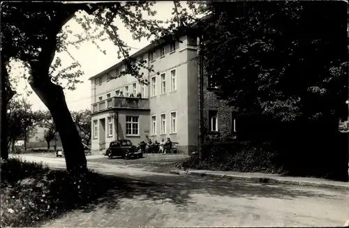 Ak Lauba Lawalde in der Lausitz, Gasthof Stadt Hamburg