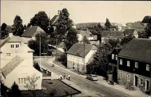 Ak Lawalde in der Lausitz, Ortspartie