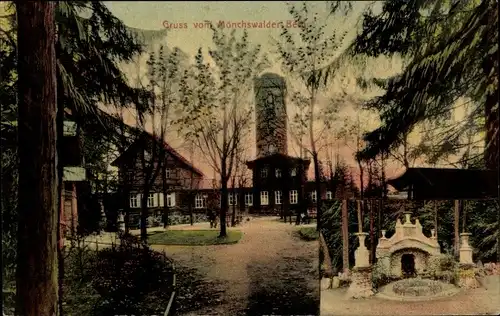 Ak Wilthen in der Oberlausitz, Mönchswalder Berg, Turm