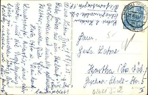 Ak Schirgiswalde in der Lausitz, Markt, Hotel Erbgericht