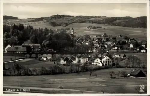 Ak Sohland an der Spree Lausitz, Gesamtansicht