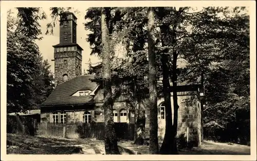 Ak Cunewalde in der Oberlausitz, Czorneboh, Bergwirtschaft