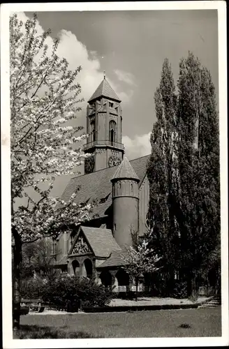 Ak Darmstadt in Hessen, Paulus-Kirche