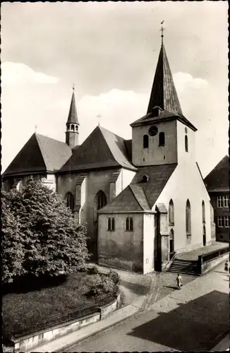 Ak Arnsberg Westfalen, Blick auf die Propsteikirche