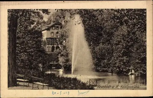 Ak Neustadt an der Haardt Neustadt an der Weinstraße, Königsmühle