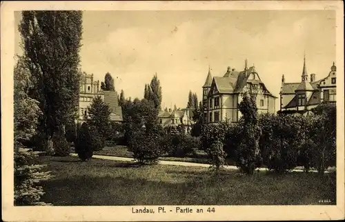 Ak Landau in der Pfalz, Partie an 44