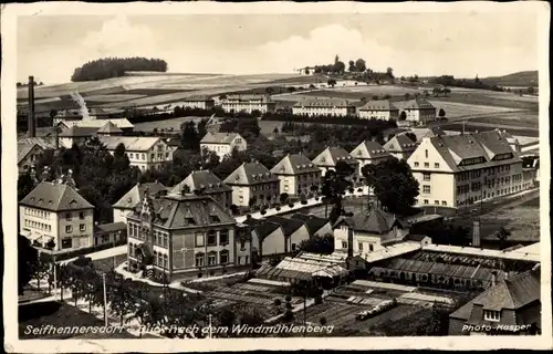 Ak Seifhennersdorf in Sachsen, Blick nach dem Windmühlenberg, Siedlung