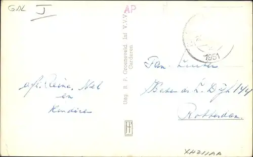 Ak Garderen Gelderland, Kerkplein