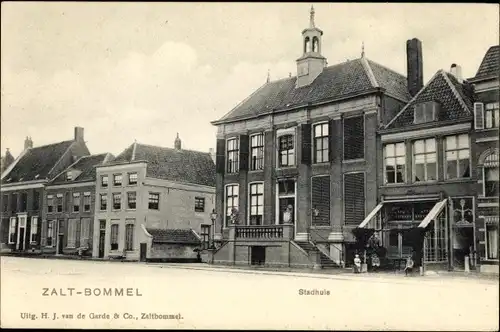 Ak Zaltbommel Gelderland, Stadhuis