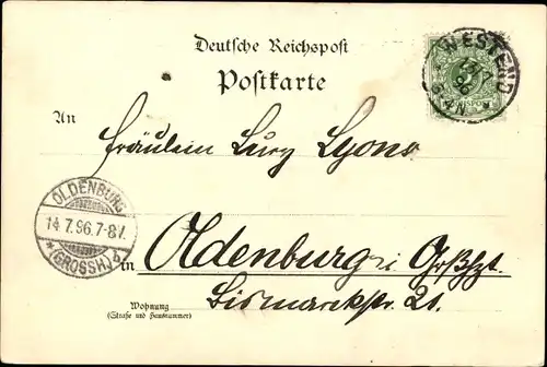 Litho Berlin Charlottenburg, Mausoleum, Luisenkirche, Innenansicht