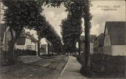 Ak Oldenburg in Holstein, Hoheluft Straße