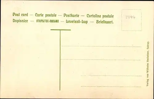 Ak Satrup in Angeln, Dorfstraße