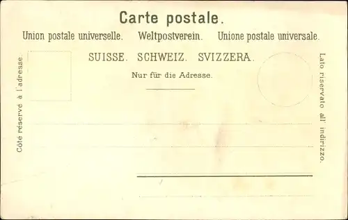 Litho Soldatengruß, Reiter, Kavallerie