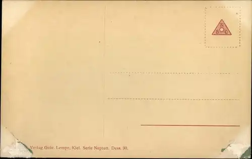 Ak Deutsches Unterseeboot, U-Boot U 25, NPG, GLK