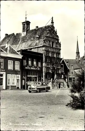 Ak Brouwershaven Zeeland, Stadhuis