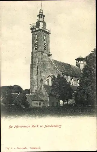 Ak Aardenburg Sluis Zeeland Niederlande, Hervormde Kerk