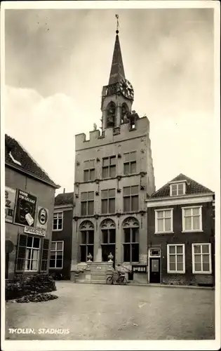 Ak Tholen Zeeland Niederlande, Stadhuis