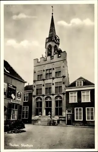 Ak Tholen Zeeland Niederlande, Stadhuis