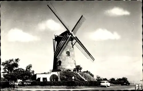 Ak Cadzand Zeeland Niederlande, Molen