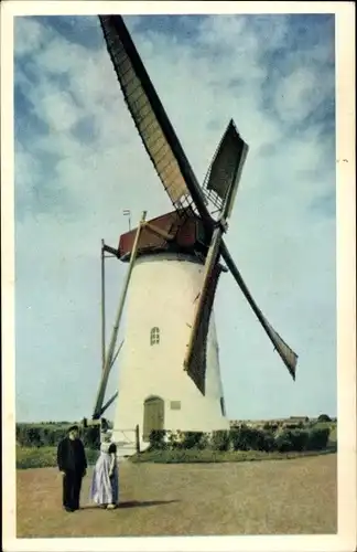 Ak Domburg Veere Zeeland Niederlande, Zweeuwse molen, Dutch mill