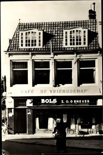 Ak Middelburg Zeeland Niederlande, Café Restaurant De Vriendschap