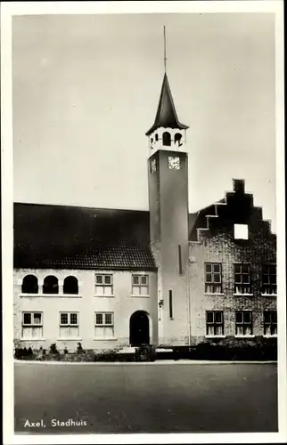 Ak Axel Zeeland Niederlande, Stadhuis