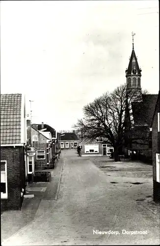 Ak Nieuwdorp Zeeland, Dorpstraat