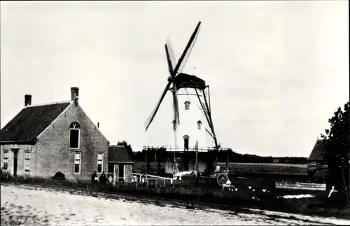 Ak Aardenburg Sluis Zeeland Niederlande, Korenmolen