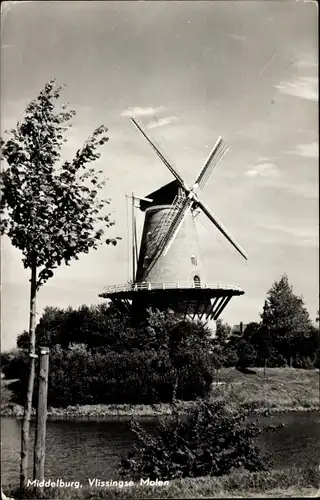 Ak Middelburg Zeeland Niederlande, Vlissingse Molen