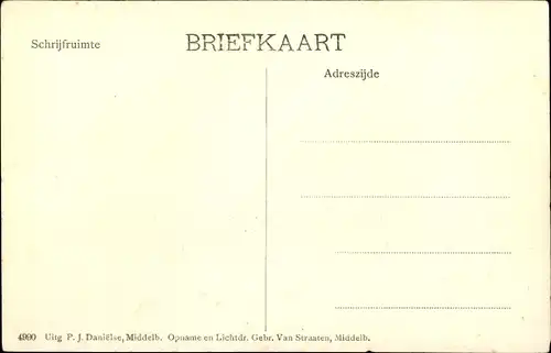 Ak Watervloed in Zeeland op 12 Maart 1906 Door den vloed op de Kade gezette schepen te Krabbendijke