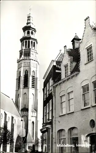 Ak Middelburg Zeeland Niederlande, Lange Jan