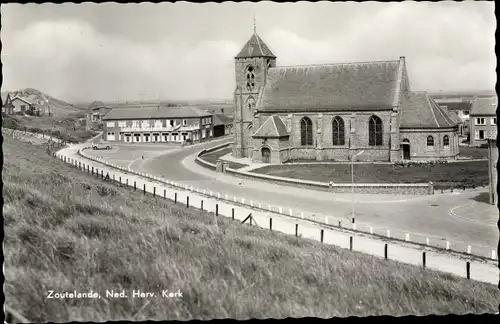 Ak Zoutelande Veere Zeeland Niederlande, Ned. Herv. Kerk