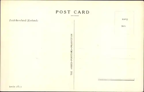 Ak Zuid Beveland Zeeland, Frauen in niederländischen Trachten