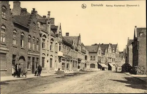 Ak Diksmuide Dixmude Westflandern, Koning Albert Straat