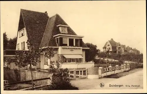 Ak Duinbergen Knokke Heist Westflandern, Villa Hartelust