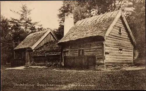 Ak Jönköping Schweden, Ryggåsstugan, Stadsparken