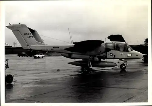 Foto Amerikanisches Militärflugzeug, USAF 4675, Rockwell OV 10