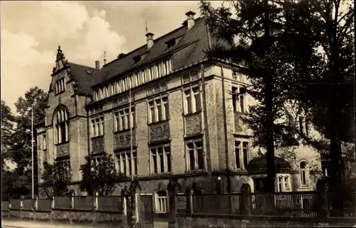 Ak Roßwein in Sachsen, Ingenieurschule Walter Ulbricht